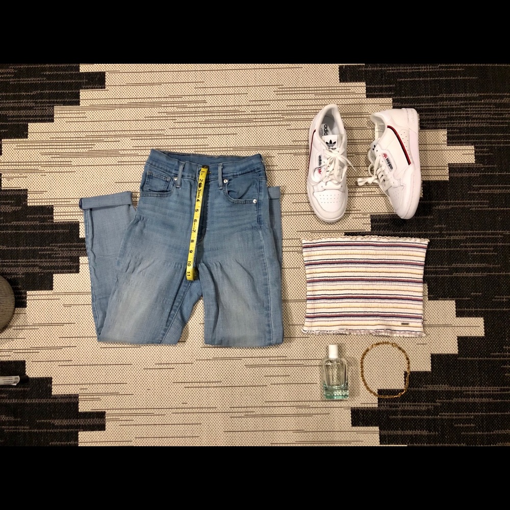 LEVI | CURVY HIGH WAIST SKINNY JEANS - Picture 3 of 4